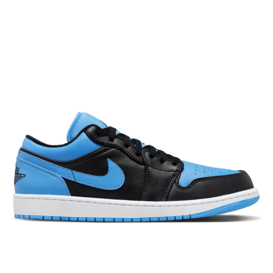 Кроссовки Jordan Air Jordan 1 Low 553558-041 (black-university blue)