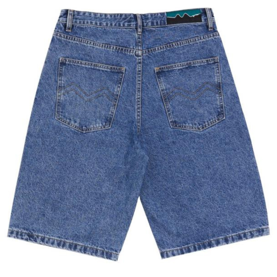 Шорты Magamaev Bigger M Shorts maga24-bigmsh-bluwash (blue washed)