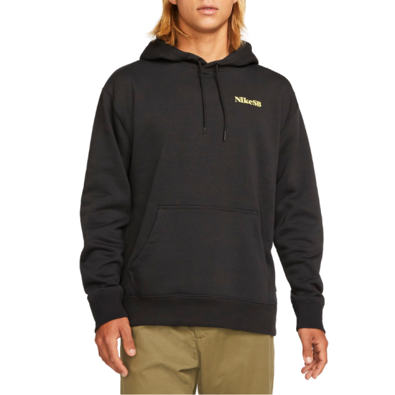 Худи Nike SB One Off Hoodie DA4255-010 (black-yellow strike)