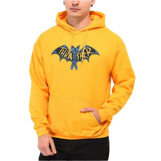 Худи Thrasher Bat Hood 315002 (gold)