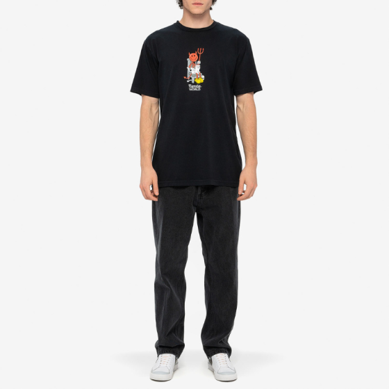 Футболка Ripndip Devilman & Nerm Tee RNDWORLD6 (vintage black)