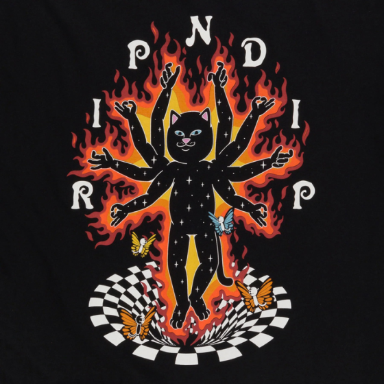 Футболка Ripndip Illusion Jerm Tee RND10249 (black)