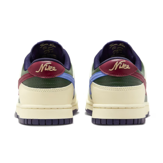 Кроссовки Nike Dunk Low Retro FV8106-361 (fir-team red-coconut milk)