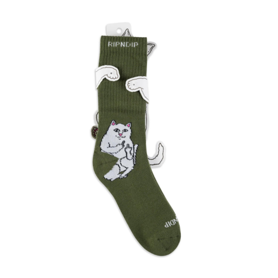 Носки Ripndip Lord Nermal Socks RNDSUM24203 (dark hunter)