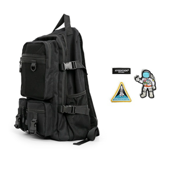 Рюкзак Myedition 3D Utility Daypack 1066M2021 (black)