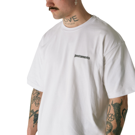 Футболка Postaments P Logo post-plogowht-24 (white)