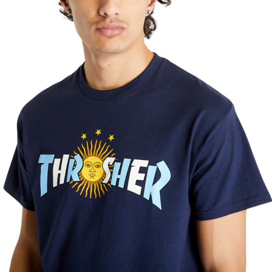 Футболка Thrasher Argentina Estrella 311592 (navy)