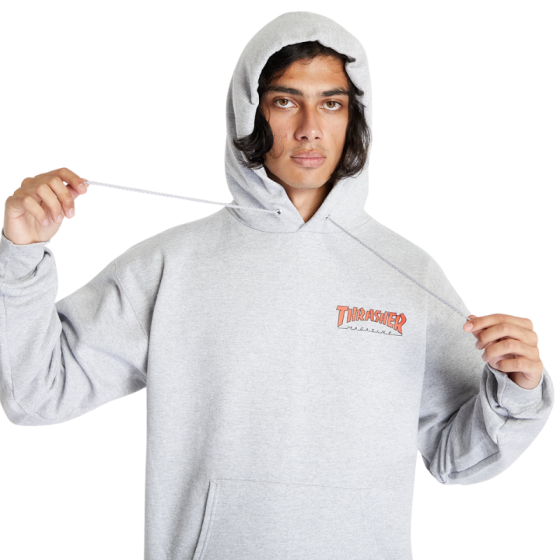 Худи Thrasher Little Outline 315021 (grey)