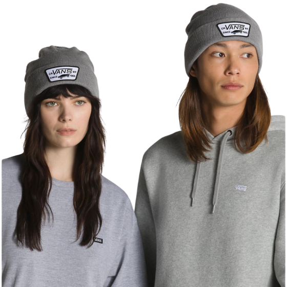 Шапка Vans Milford Beanie VN000UOUHTG1 (heather grey)