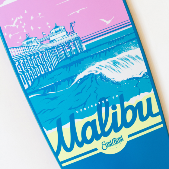 Лонгборд Eastcoast Malibu EC201903 (multi)