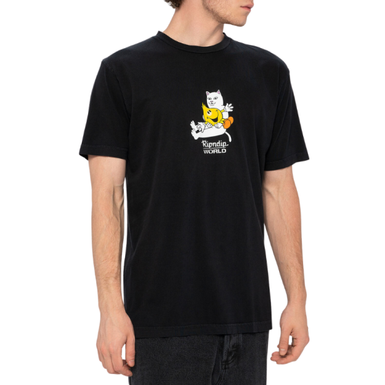 Футболка Ripndip Nerm <3 Flameboy Tee RNDWORLD9 (vintage black)