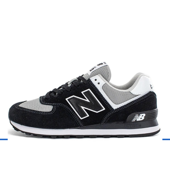 Кроссовки New Balance 574 ML574SSN (black-white)