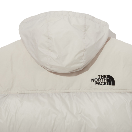 Пуховик The North Face Nuptse On Ball Jacket NJ3NP55D (white sand)