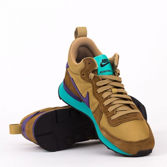 Кроссовки женские Nike Wmns Internationalist Mid 683967-300 (mber-crt prpl)