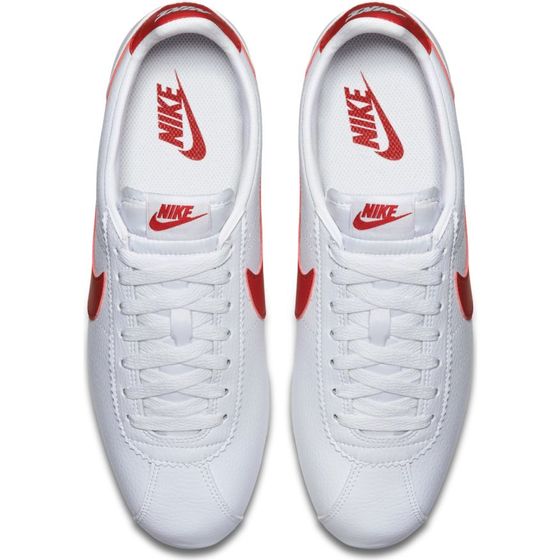 Кроссовки Nike Classic Cortez Leather 749571-154 (white-varsity red)