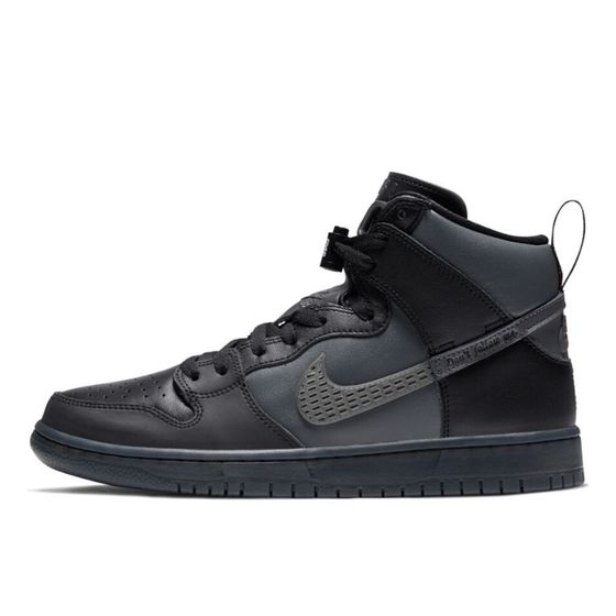 All black nike high dunks store
