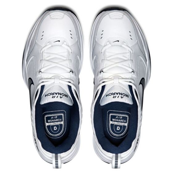 Кроссовки Nike Air Monarch IV 415445-102 (white-metallic silver)