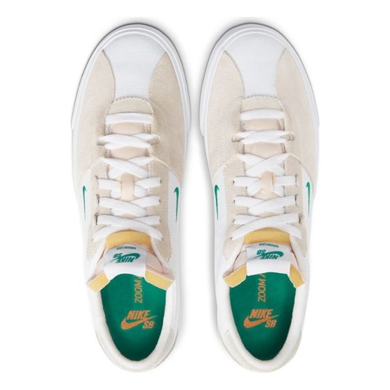 Кеды Nike SB Zoom Bruin Edge CD5036-100 (white-neptune green-vivid orange)