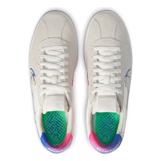 Кеды Nike SB Bruin React T CV5980-100 (summit white-racer blue-pink blast)