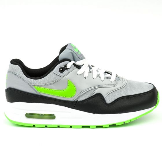 Кроссовки детские Nike Air Max 1 GS 807602-006 (wolf grey-electric green)