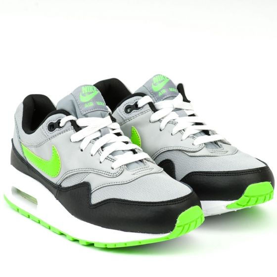 Кроссовки детские Nike Air Max 1 GS 807602-006 (wolf grey-electric green)