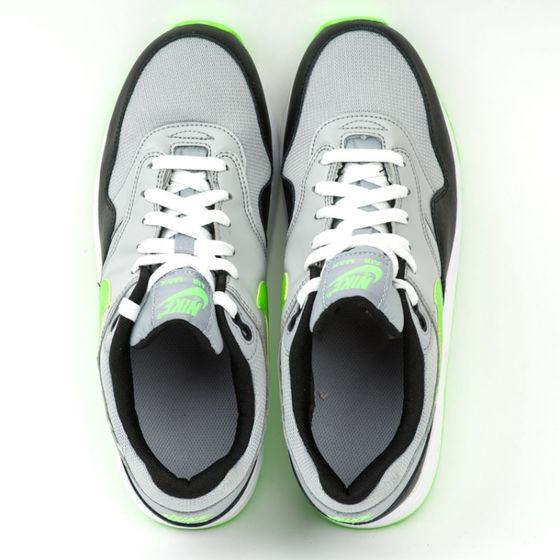 Кроссовки детские Nike Air Max 1 GS 807602-006 (wolf grey-electric green)