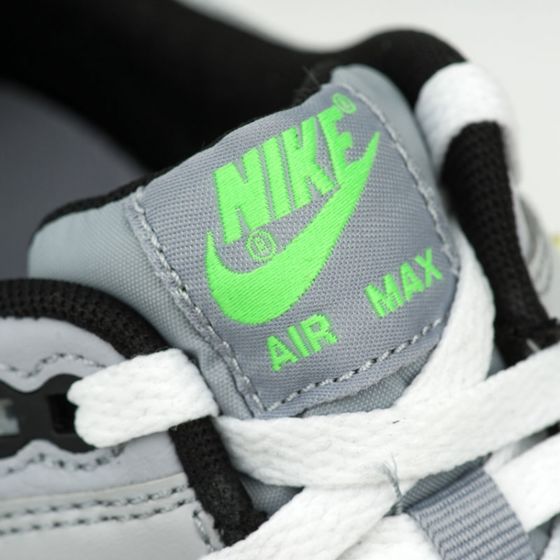 Кроссовки детские Nike Air Max 1 GS 807602-006 (wolf grey-electric green)