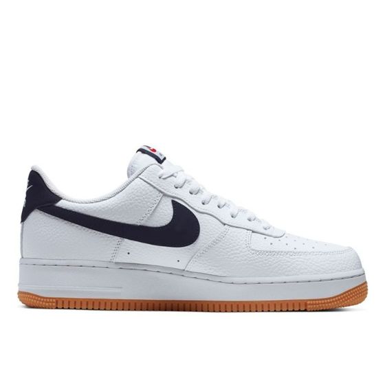Кроссовки Nike Air Force 1 07 2 CI0057-100 (white-obsidian-university red)
