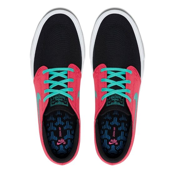 Кеды Nike SB Zoom Janoski Canvas RM AR7718-007 (black-true green)