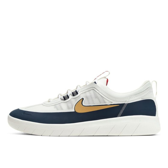 Кеды Nike SB Nyjah Free 2 BV2078-400 (obsidian-club gold-white)