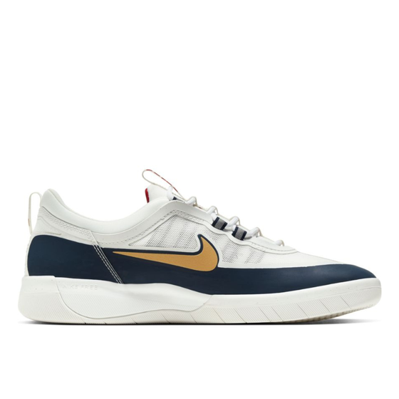 Кеды Nike SB Nyjah Free 2 BV2078-400 (obsidian-club gold-white)