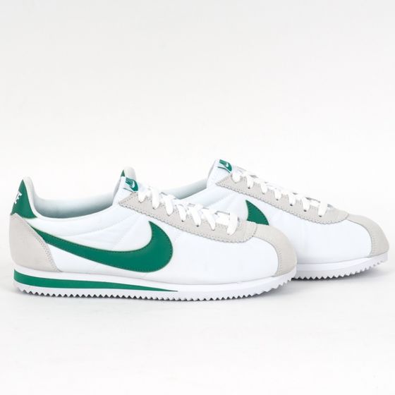 Кроссовки Nike Classic Cortez Nylon 807472-103 (white-green noise)