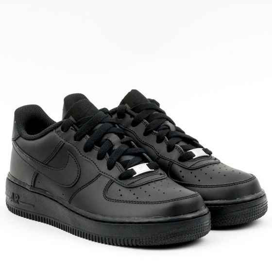 Кроссовки детские Nike Air Force 1 GS 314192-009 (black-black-black)