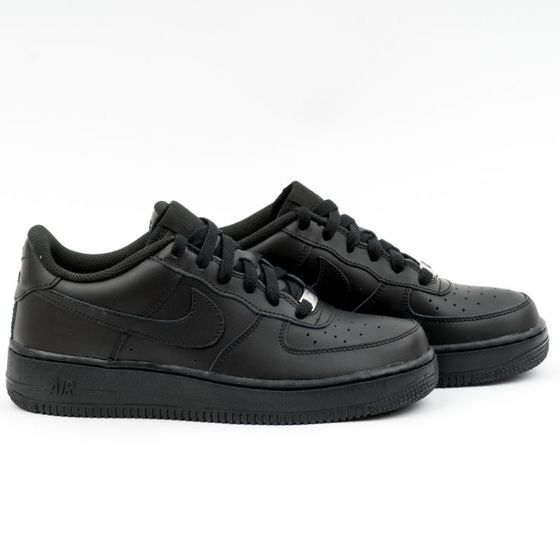 Кроссовки детские Nike Air Force 1 GS 314192-009 (black-black-black)