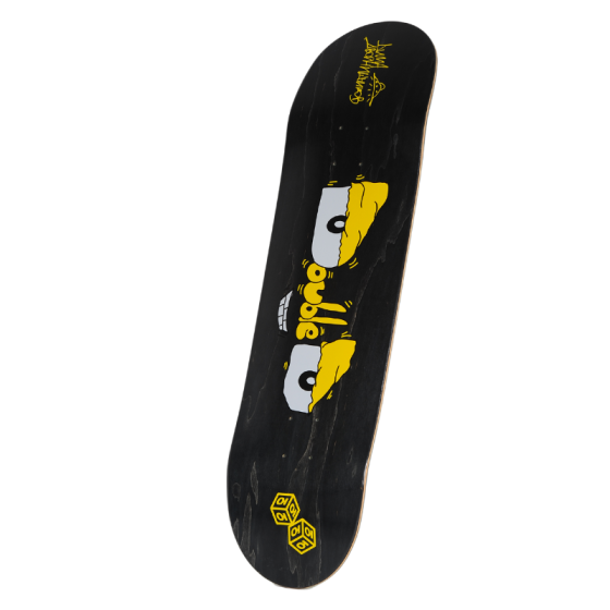 Дека Юнион Скейтборды Double D un25-dbld-deck (black)