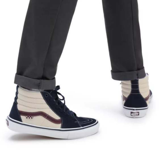 Кеды Vans Skate Sk8-Hi VA5FCC5S3 (dress blues-turtledove)
