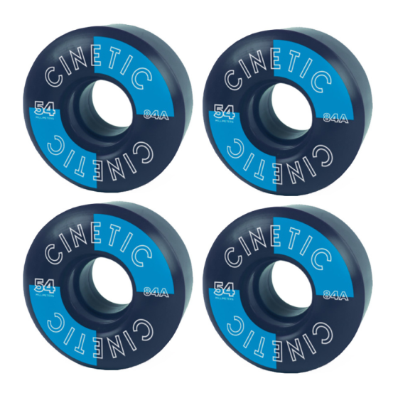 Колеса Cinetic Hydra Wheels 84A cin22-hdrwhl-54 (multi)