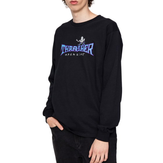 Лонгслив Thrasher Gonz Thumbs Up 314060 (black)
