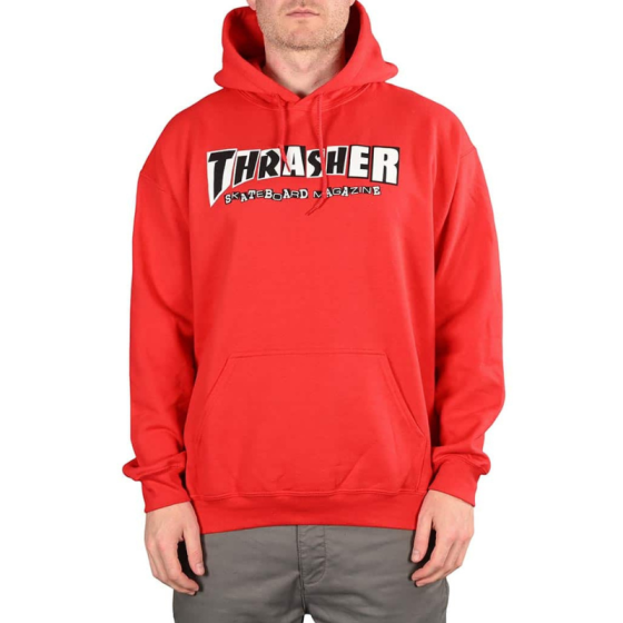 Худи Thrasher Baker X Thrasher Hoodie 314327 (red)