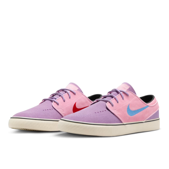 Кеды Nike SB Zoom Janoski Og+ DV5475-500 (lilac-noise aqua-med soft pink)