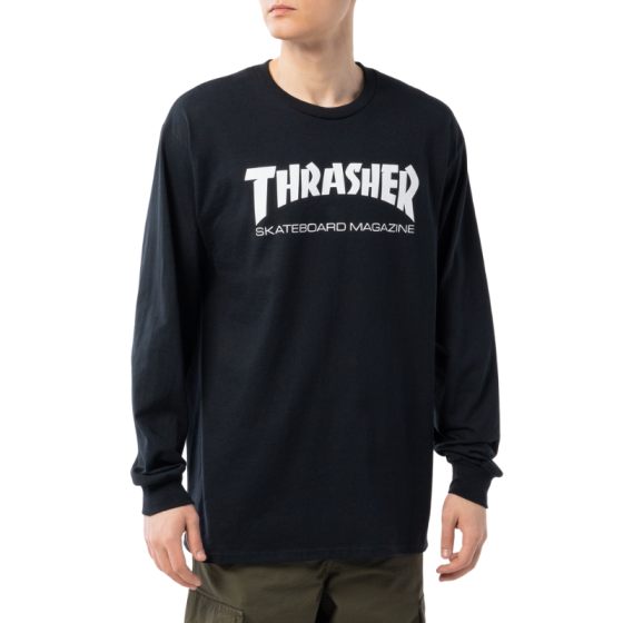 Лонгслив Thrasher Skate Mag Long Sleeve 311031 (black)