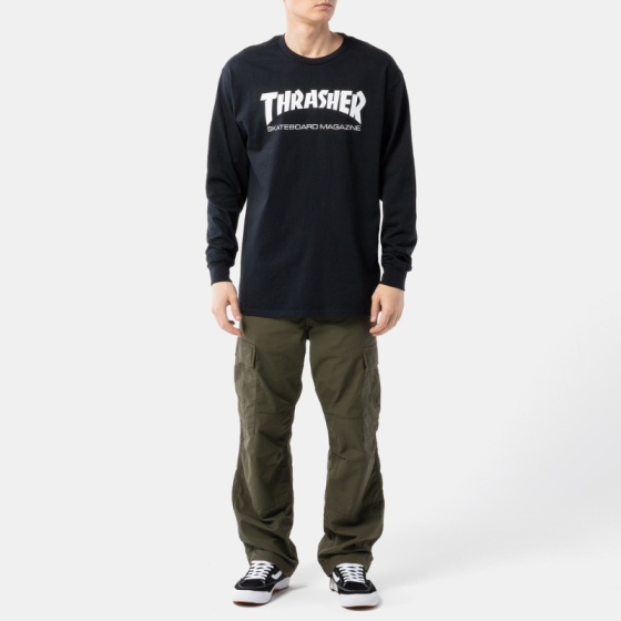 Лонгслив Thrasher Skate Mag Long Sleeve 311031 (black)