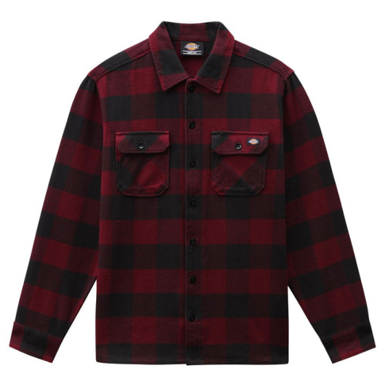 Рубашка Dickies New Sacramento Shirt DK0A4XDZMR01 (maroon)