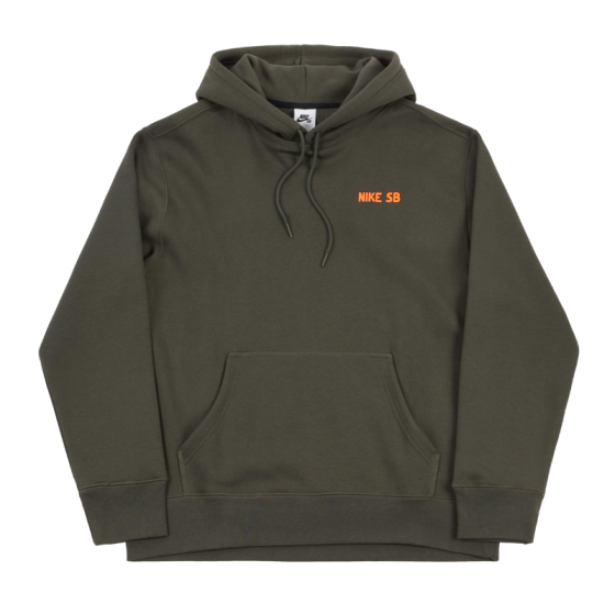 Худи Nike SB GFX Hoodie 3 DJ1043-325 (cargo khaki-total orange)