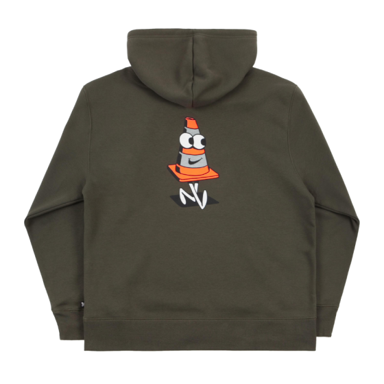 Худи Nike SB GFX Hoodie 3 DJ1043-325 (cargo khaki-total orange)