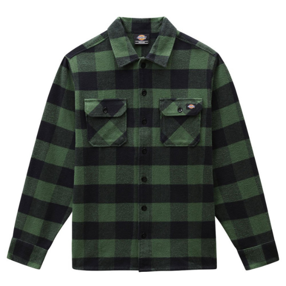 Рубашка Dickies New Sacramento Shirt DK0A4XDZPG01 (pine green)
