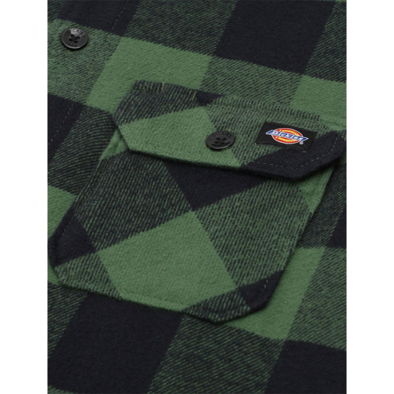 Рубашка Dickies New Sacramento Shirt DK0A4XDZPG01 (pine green)