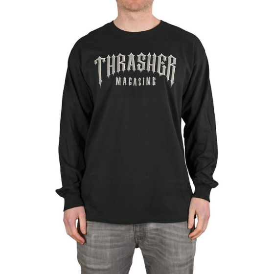 Лонгслив Thrasher Low Low Logo 314056 (black)