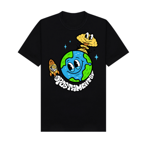 Футболка Postaments Planet pst-planetshirt-blk-23 (black)