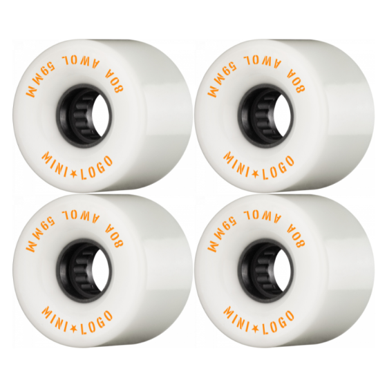 Колеса Mini Logo A.W.O.L. 80A WSBAMLA598004W4 (white)